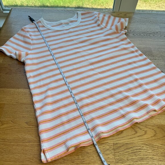 Old Navy Slim Fit Striped Knit Ringer Tee Shirt Size XL - Picture 8 of 8